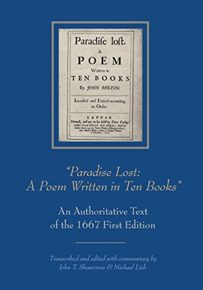 “Paradise Lost: A Poem Written in Ten Books”