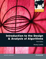 Introduction to the Design and Analysis of Algorithms
