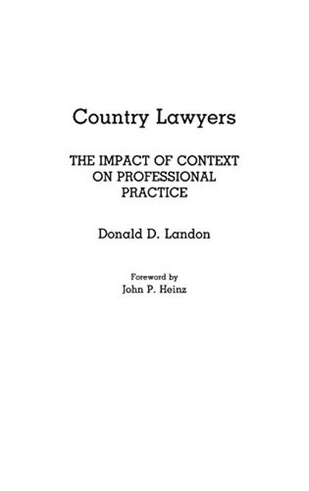 Country Lawyers