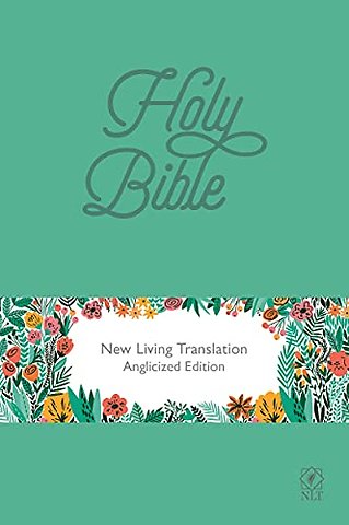 NLT Holy Bible, Teal Soft–tone Flexiback, Debossed Cover, British Text, NLT New Living Translation, Flexiback, Standard size
