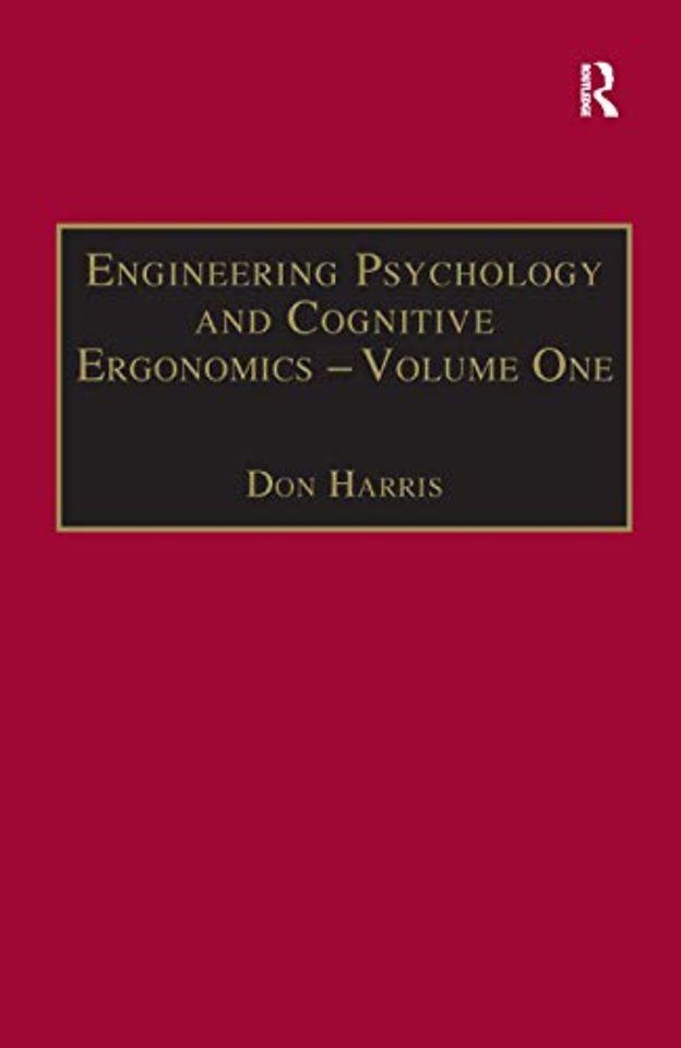 Engineering Psychology and Cognitive Ergonomics