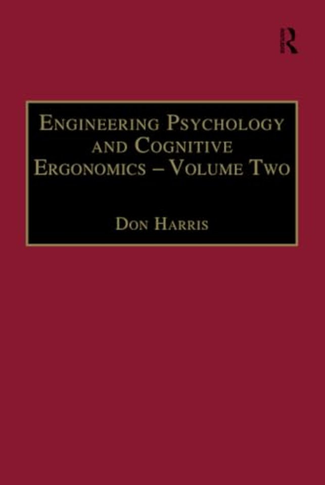 Engineering Psychology and Cognitive Ergonomics