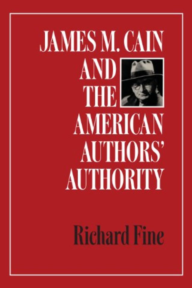 James M. Cain and the American Authors` Authority