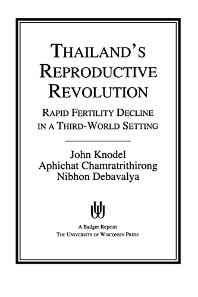 Thailand's Reproductive Revolution