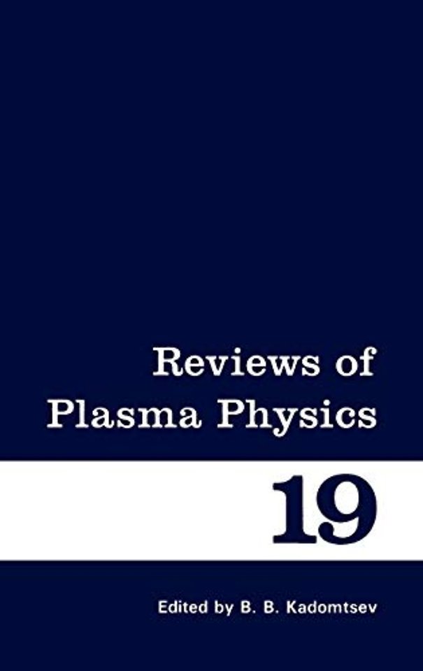 Reviews of Plasma Physics
