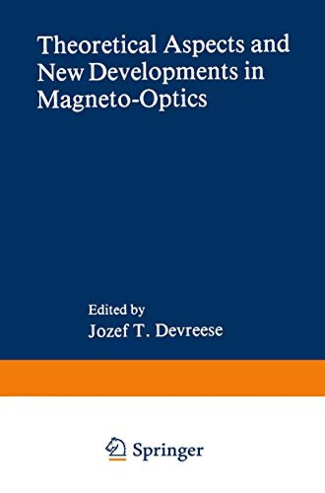Theoretical Aspects and New Developments in Magneto-Optics