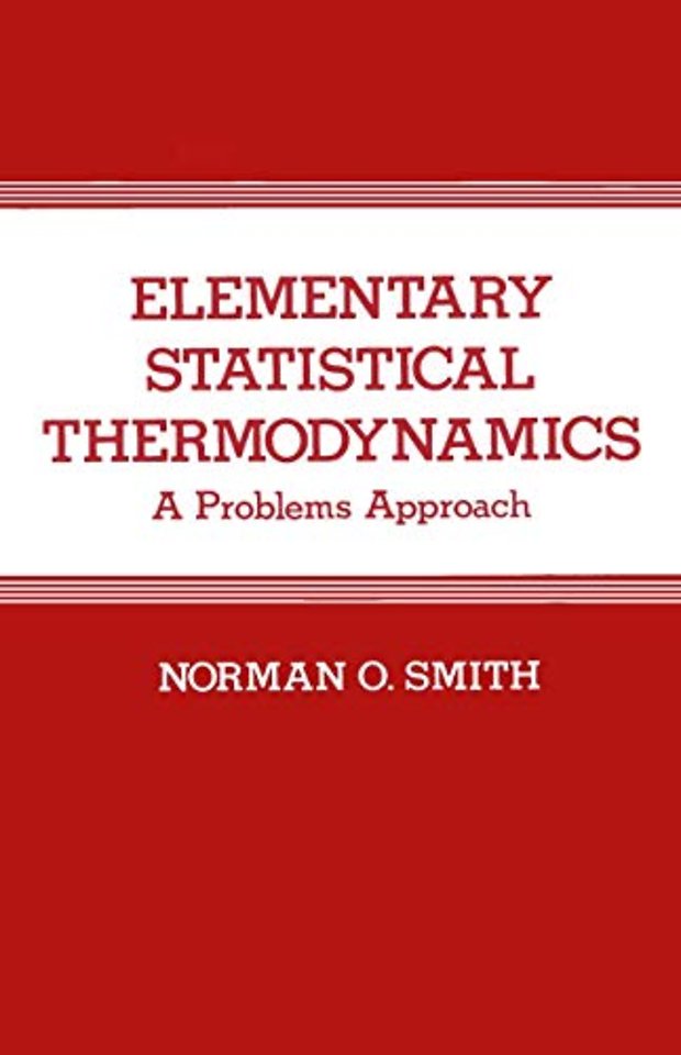 Elementary Statistical Thermodynamics