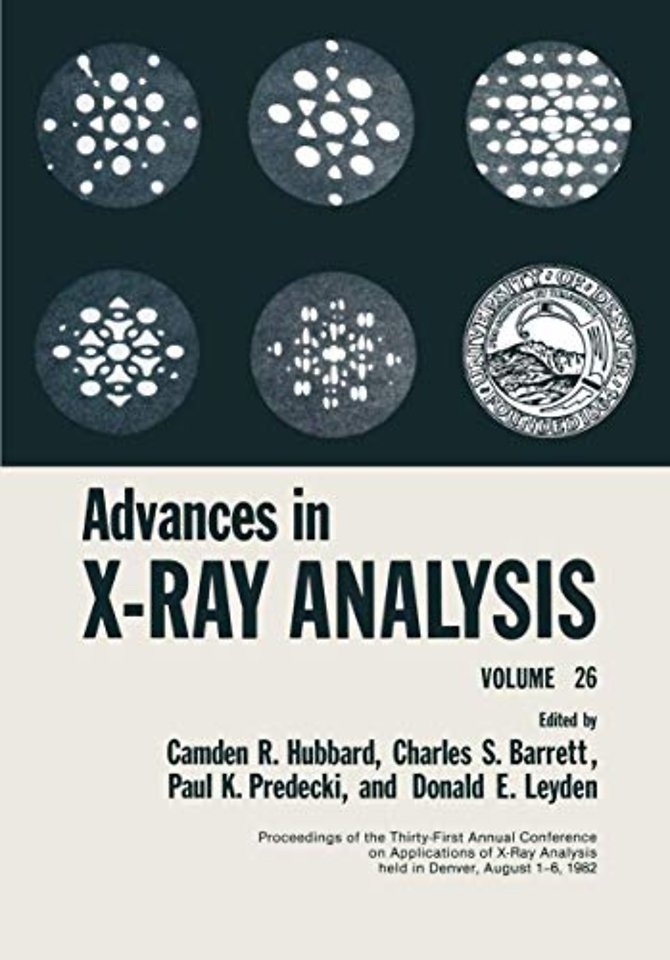Advances in X-Ray Analysis