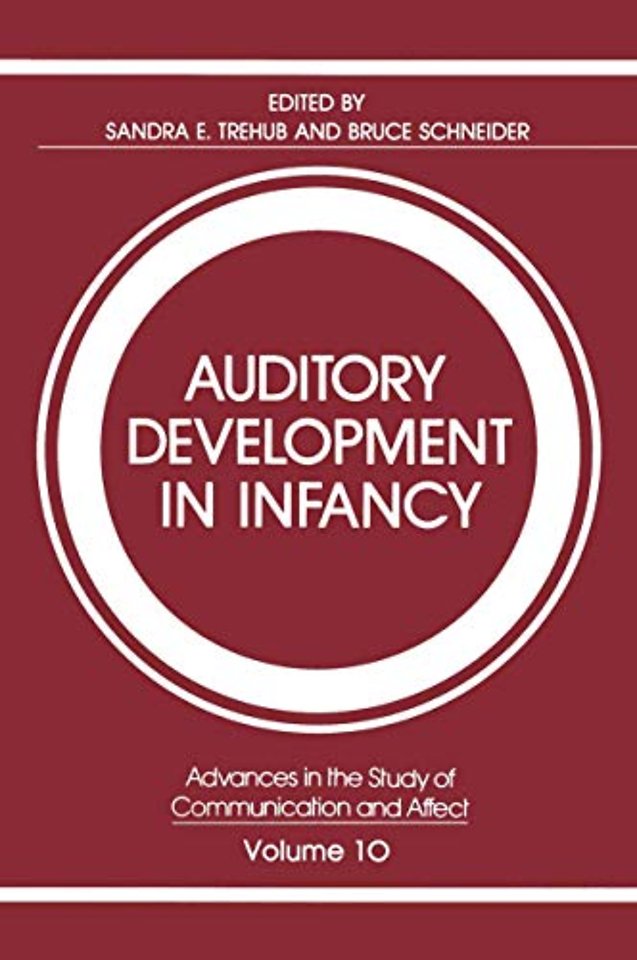 Auditory Development in Infancy