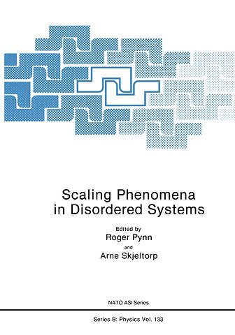 Scaling Phenomena in Disordered Systems