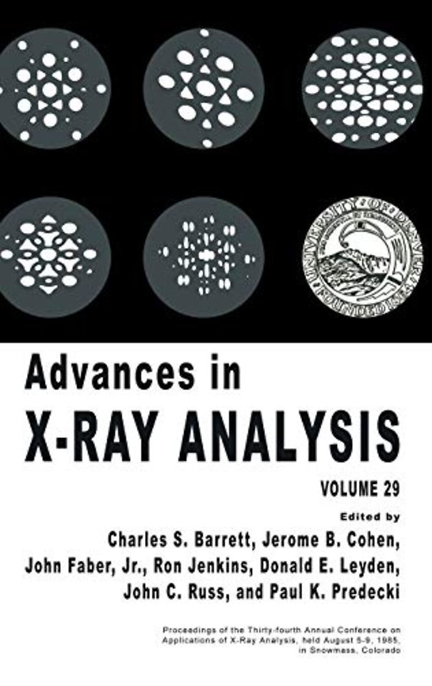 Advances in X-Ray Analysis