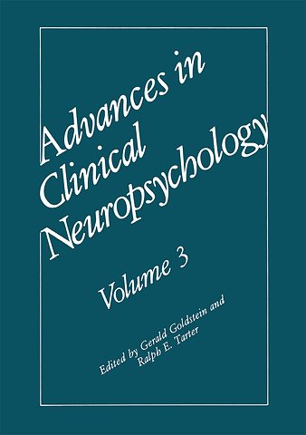 Advances in Clinical Neuropsychology