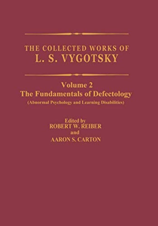 The Collected Works of L.S. Vygotsky