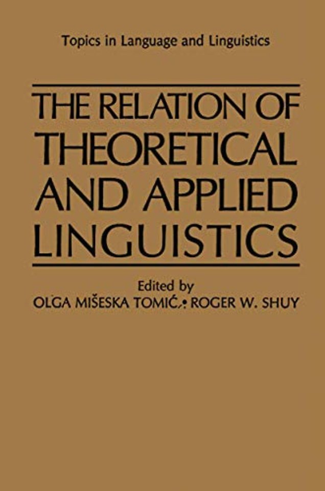 The Relation of Theoretical and Applied Linguistics