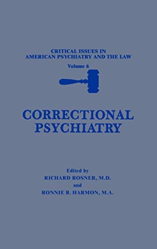 Correctional Psychiatry