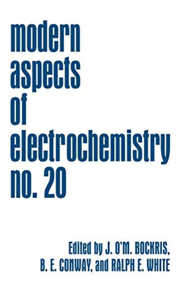 Modern Aspects of Electrochemistry No. 20