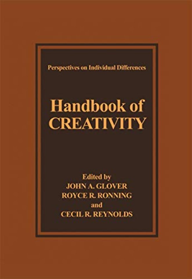 Handbook of Creativity