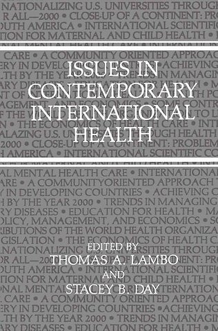Issues in Contemporary International Health