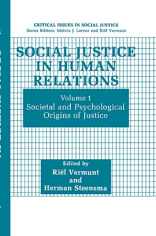 Social Justice in Human Relations