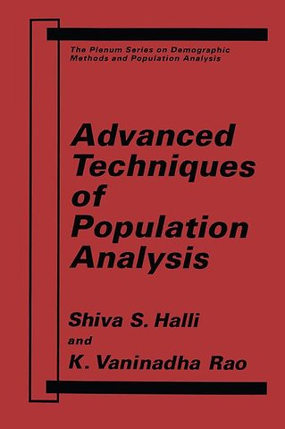 Advanced Techniques of Population Analysis