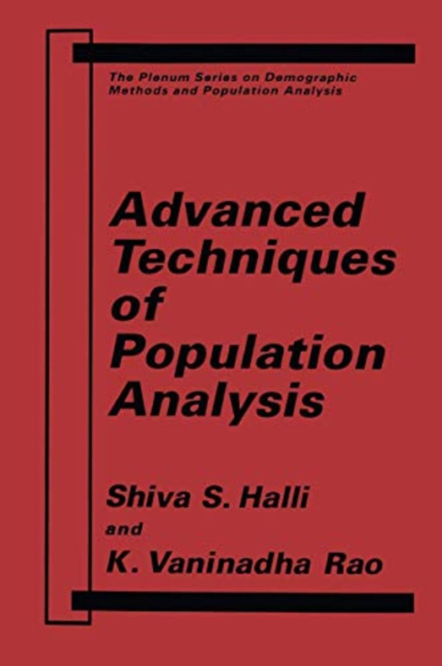 Advanced Techniques of Population Analysis
