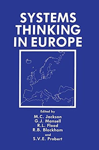 Systems Thinking in Europe