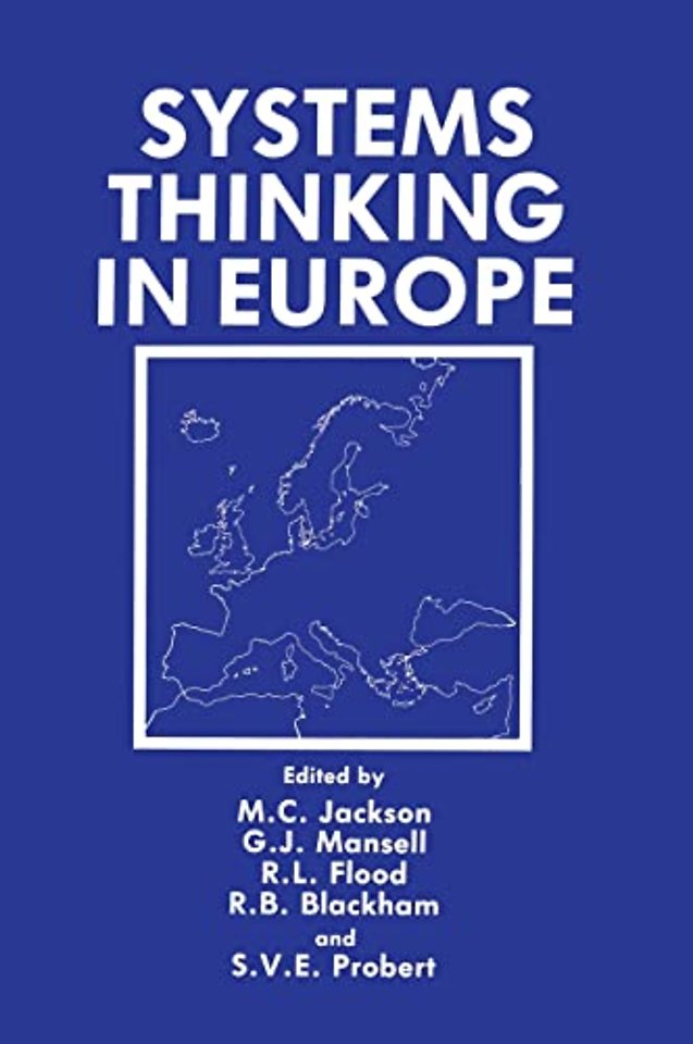 Systems Thinking in Europe