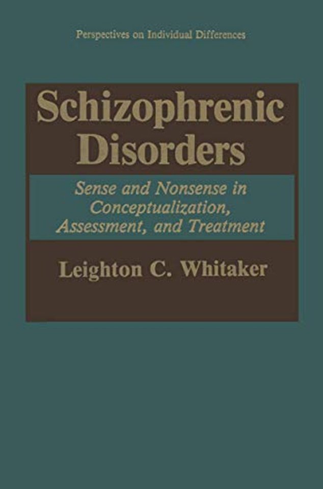 Schizophrenic Disorders: