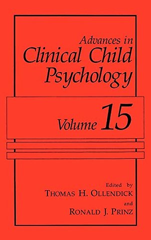 Advances in Clinical Child Psychology