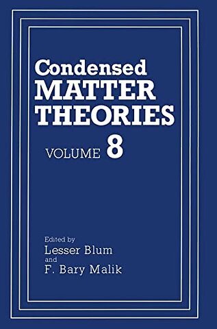 Condensed Matter Theories