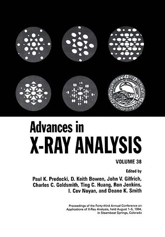 Advances in X-Ray Analysis