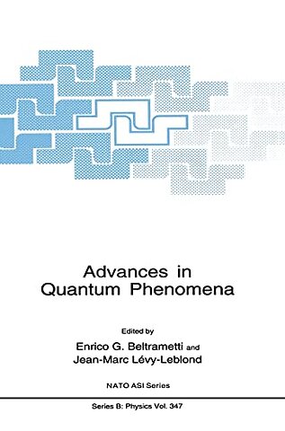 Advances in Quantum Phenomena