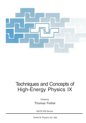 Techniques and Concepts of High-energy Physics