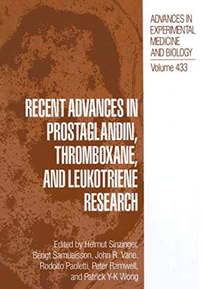 Recent Advances in Prostaglandin, Thromboxane, and Leukotriene Research
