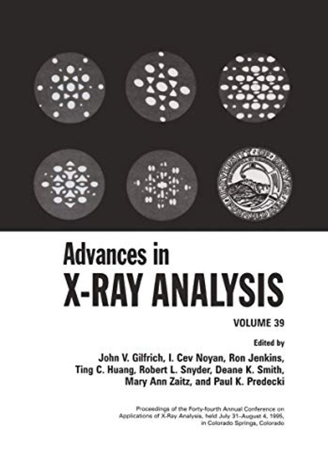 Advances in X-Ray Analysis