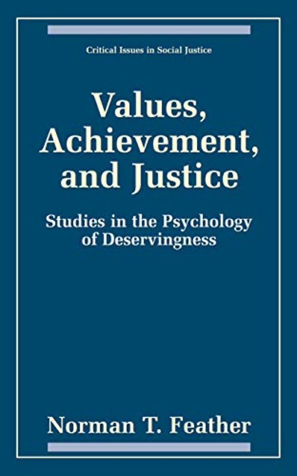 Values, Achievement, and Justice