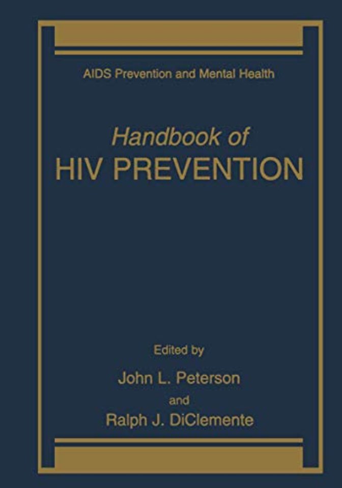 Handbook of HIV Prevention