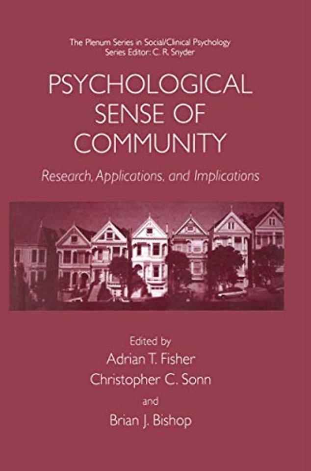 Psychological Sense of Community