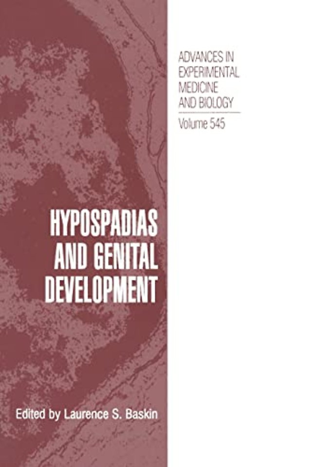 Hypospadias and Genital Development