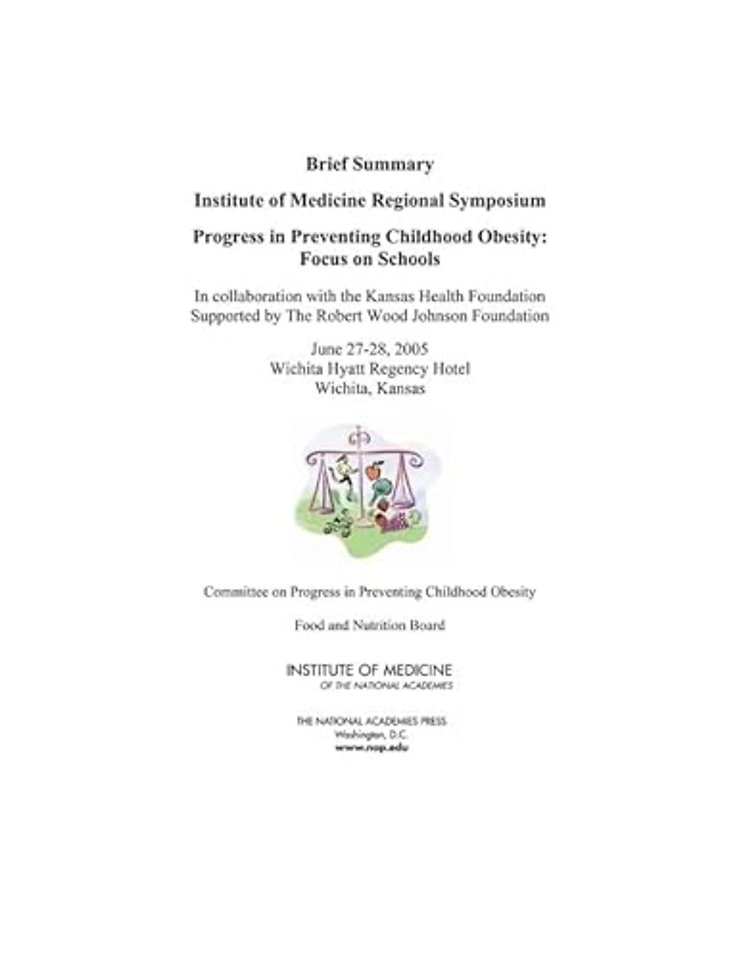 Progress in Preventing Childhood Obesity