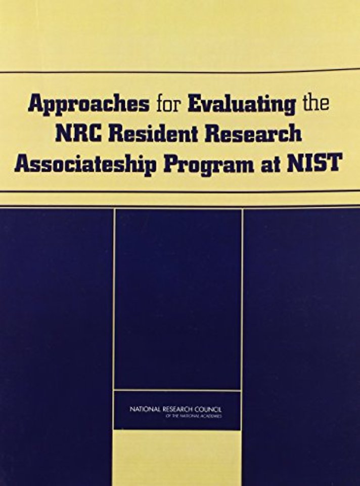 Approaches for Evaluating the NRC Resident Research Associateship Program at NIST