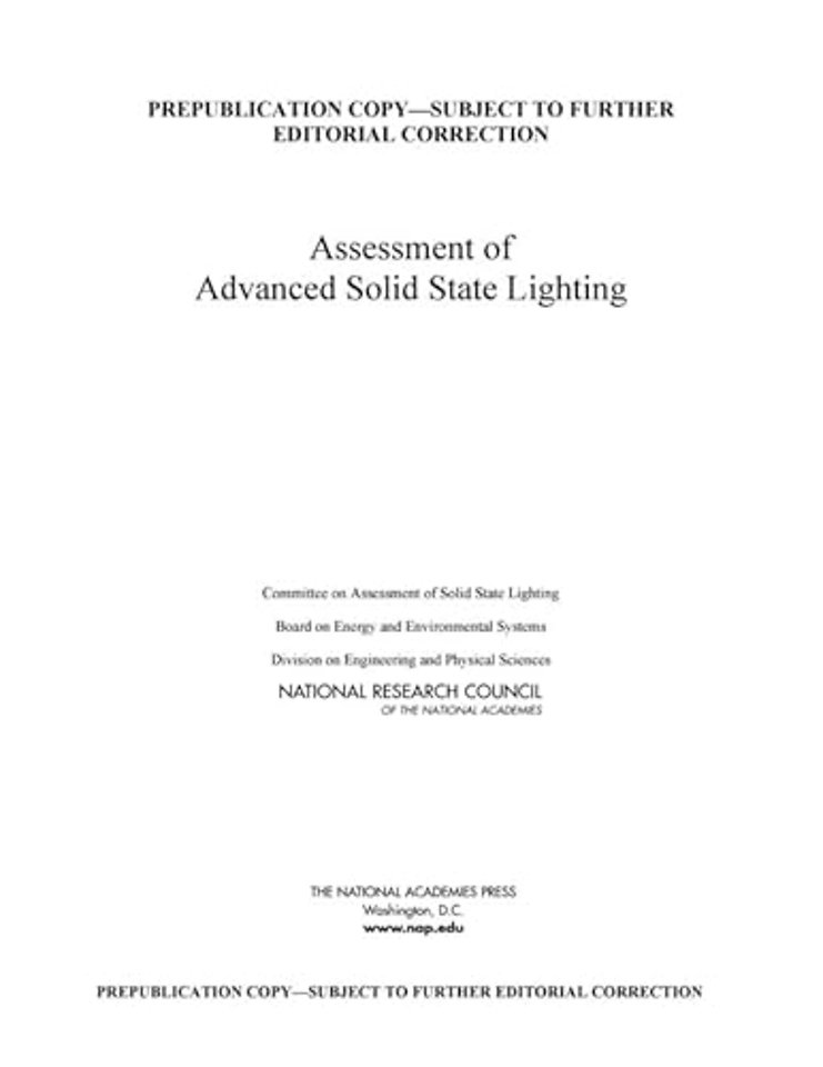 Assessment of Advanced Solid-State Lighting