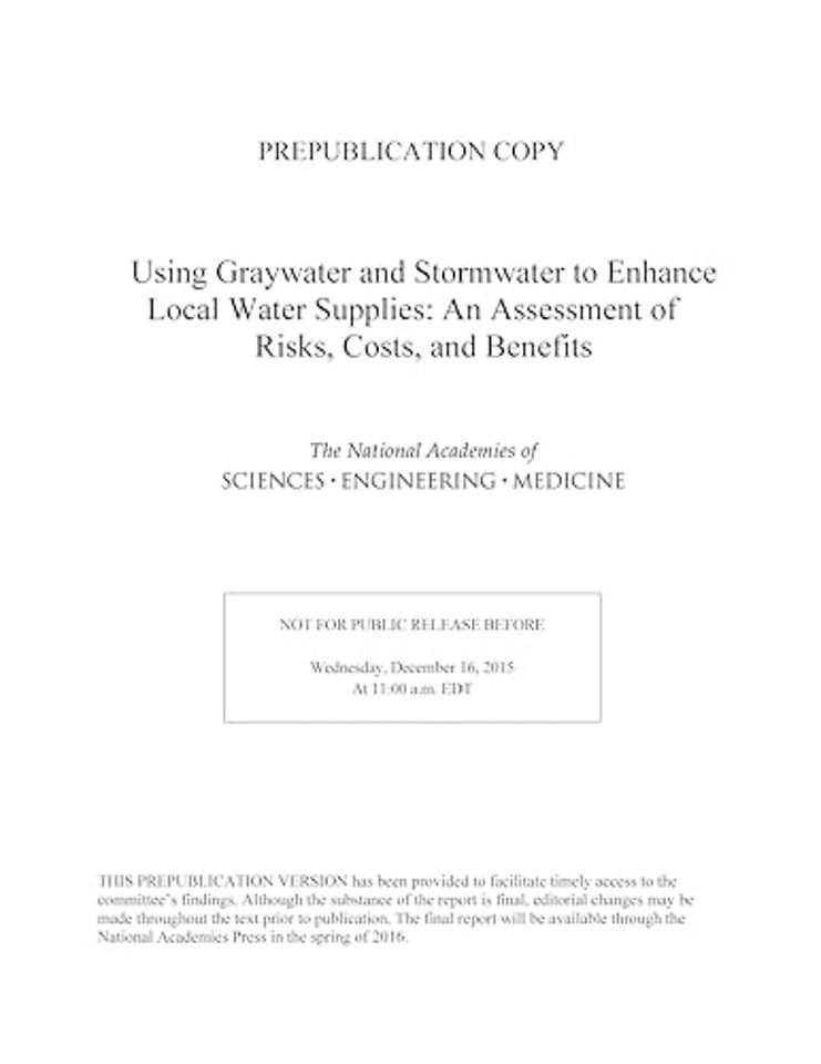 Using Graywater and Stormwater to Enhance Local Water Supplies