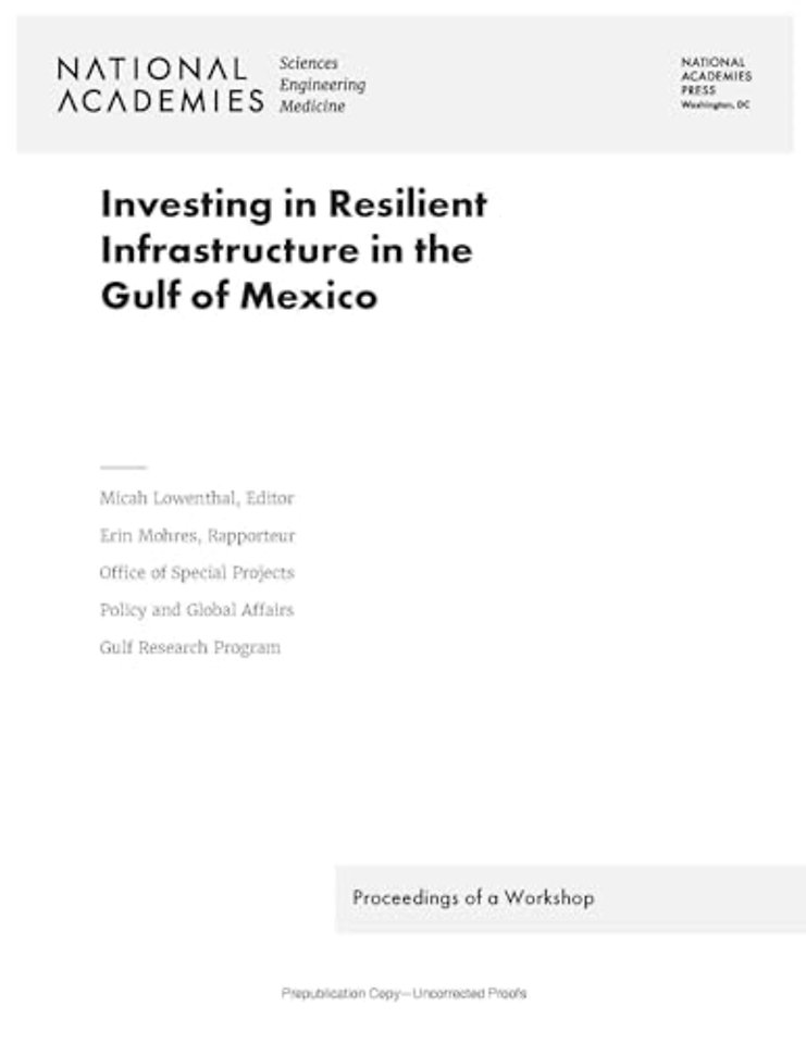 Investing in Resilient Infrastructure in the Gulf of Mexico