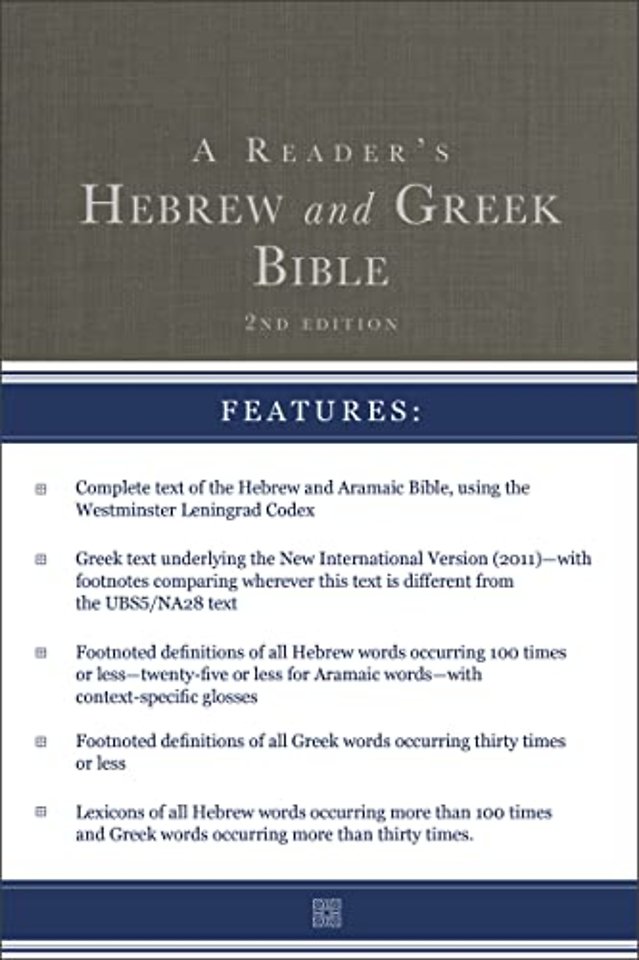 A Reader's Hebrew and Greek Bible