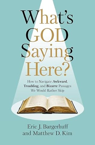 What's God Saying Here?