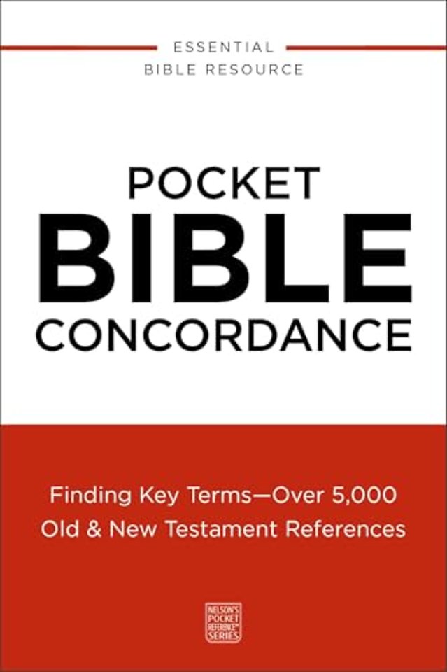Pocket Bible Concordance