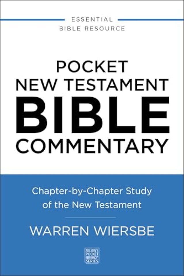 Pocket New Testament Bible Commentary