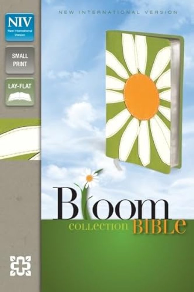 NIV, Bloom Collection Bible, Compact, Imitation Leather, Red/Green, Red Letter Edition