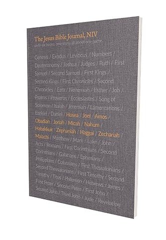 The Jesus Bible Journal, Hosea - Malachi, NIV, Paperback, Comfort Print